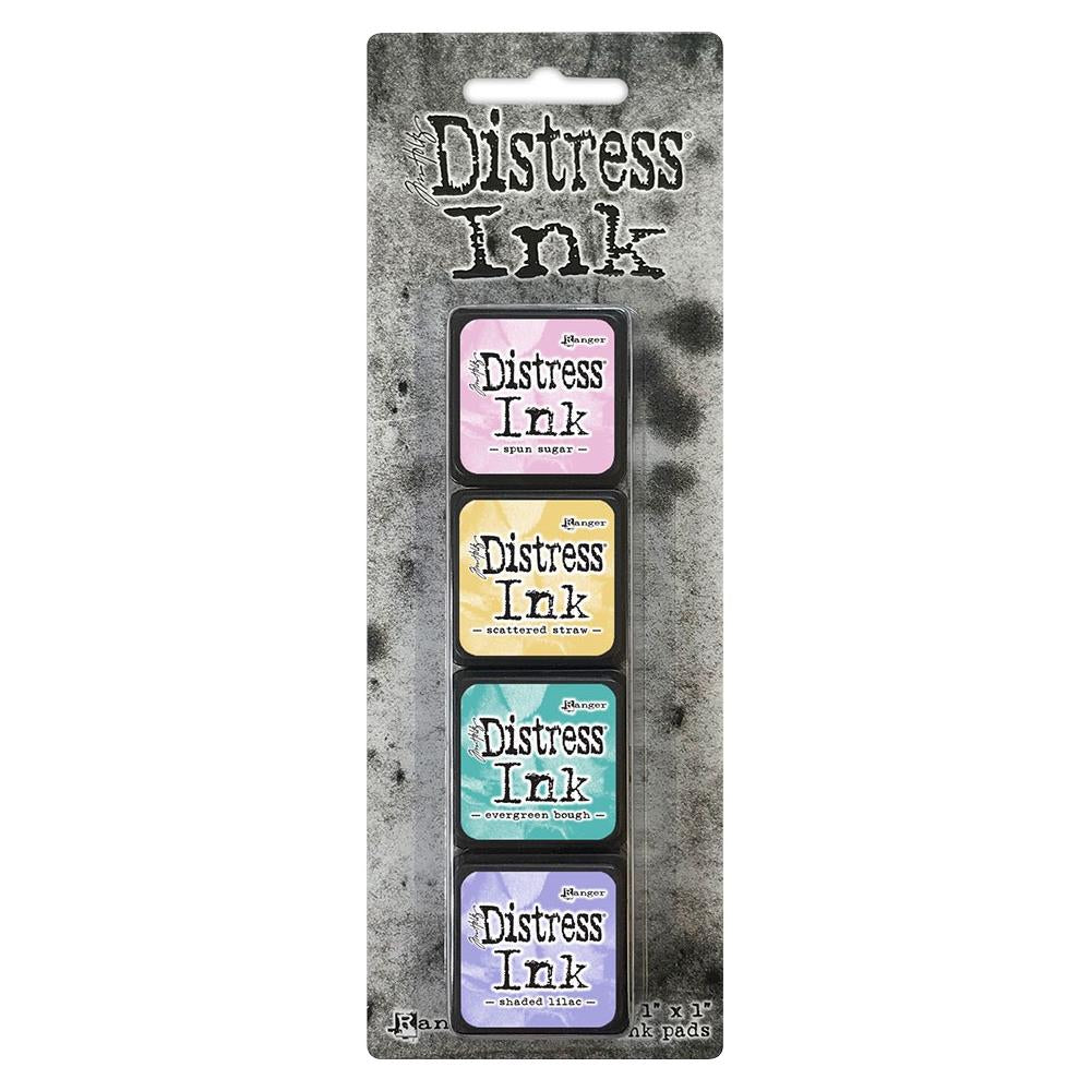 Tim Holtz Distress Mini Ink Pads 4/Pkg - Kit 4